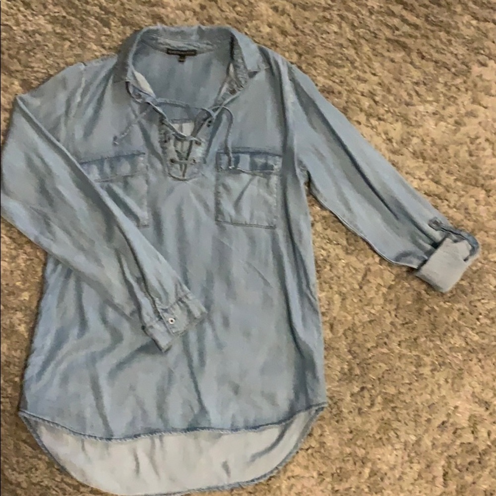 Denim top